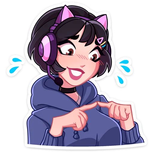 Анечка Telegram sticker pack