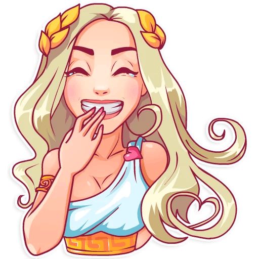 Aphrodite Telegram sticker pack
