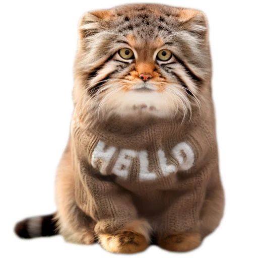 Autumn Manul Progulki po zooparku, Roman Torgunakov Telegram sticker pack