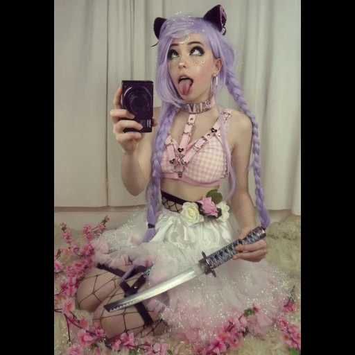 Belle Delphine by @DracuDinBotiza sticker 25