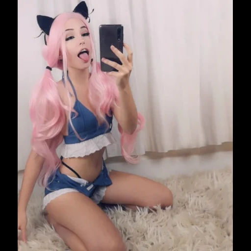 Belle Delphine by @DracuDinBotiza sticker 5