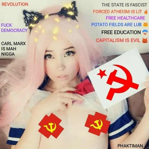 Belle Delphine by @DracuDinBotiza sticker 63