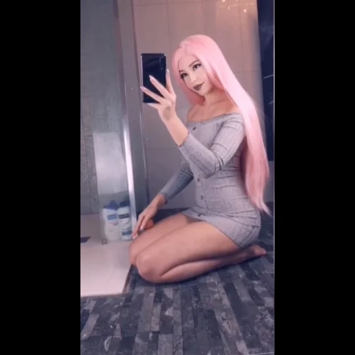 Belle Delphine by @DracuDinBotiza sticker 10