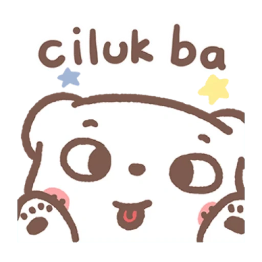 BearPlease: Pop-up Stickers @bistic sticker 11