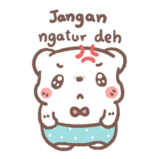 BearPlease: Pop-up Stickers @bistic sticker 15