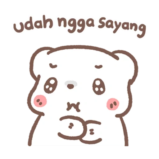 BearPlease: Pop-up Stickers @bistic sticker 16