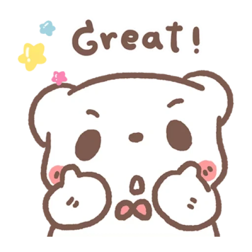 BearPlease: Pop-up Stickers @bistic sticker 7