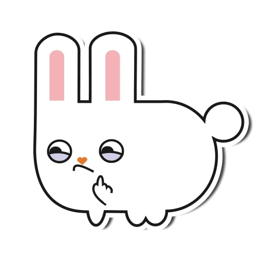 Ben Bunny sticker 6