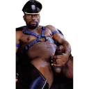 Black Overlord sticker 8