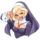 Naughty Nun sticker 14