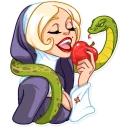 Naughty Nun sticker 21