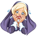 Naughty Nun sticker 28
