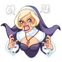 Naughty Nun sticker 29