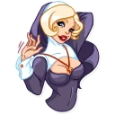 Naughty Nun sticker 5