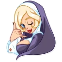 Naughty Nun sticker 8