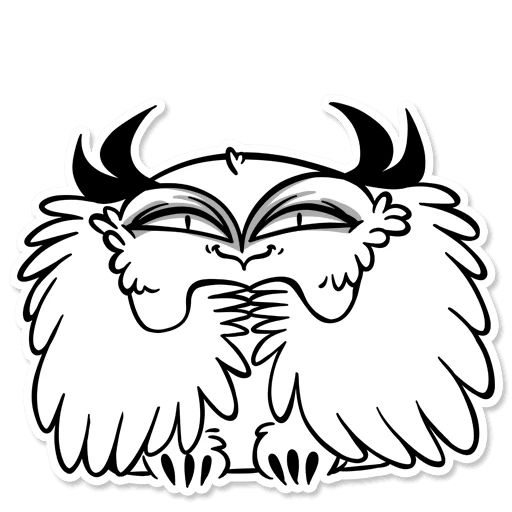 Boggart Owl sticker 11