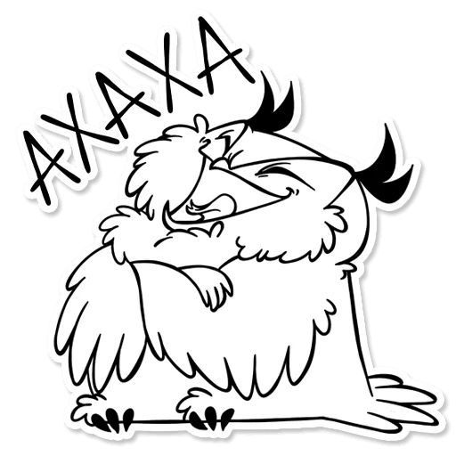 Boggart Owl sticker 20