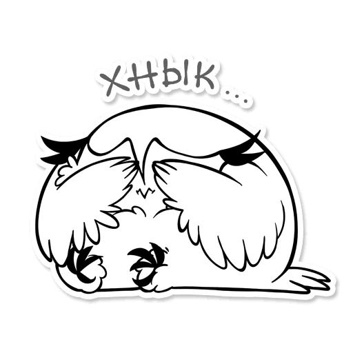 Boggart Owl sticker 25