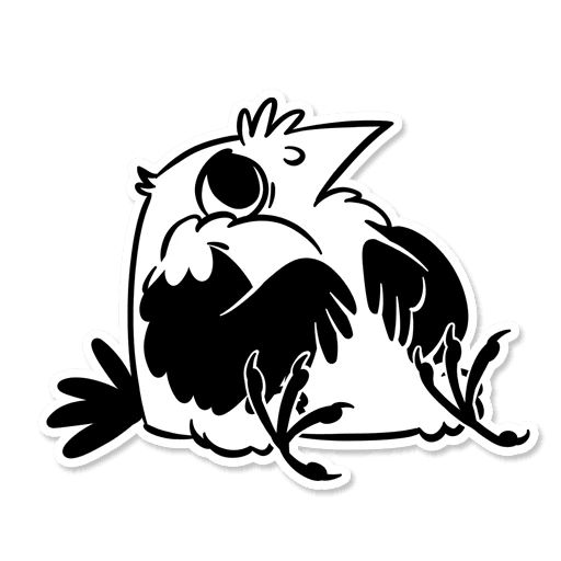 Boggart Owl sticker 28