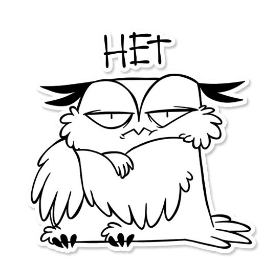 Boggart Owl sticker 31