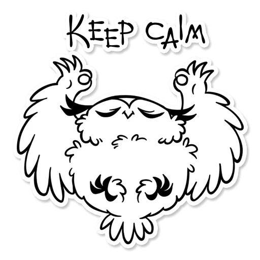 Boggart Owl sticker 32