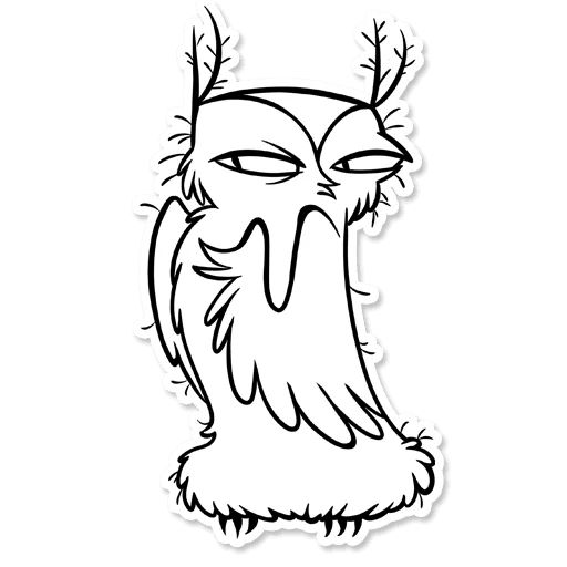 Boggart Owl sticker 36