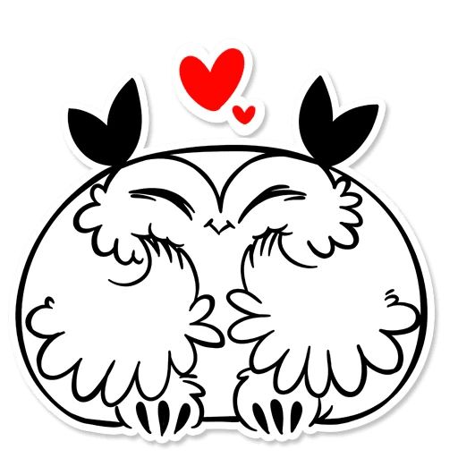 Boggart Owl sticker 6