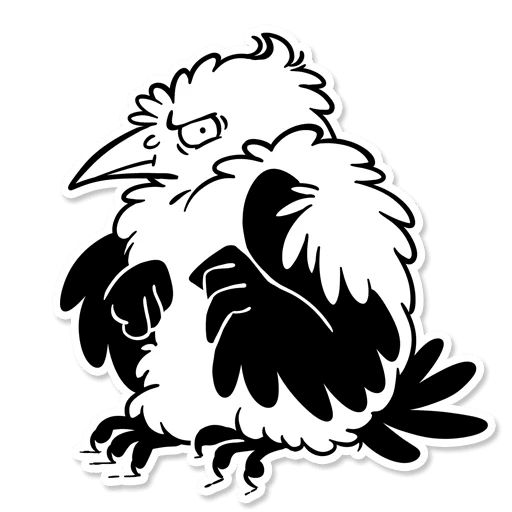 Boggart Owl sticker 60