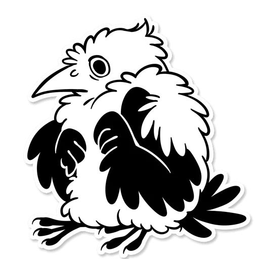 Boggart Owl sticker 65