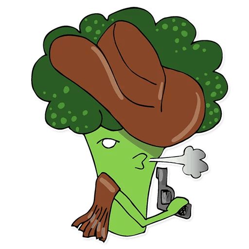 Брокколи Альберт sticker 20