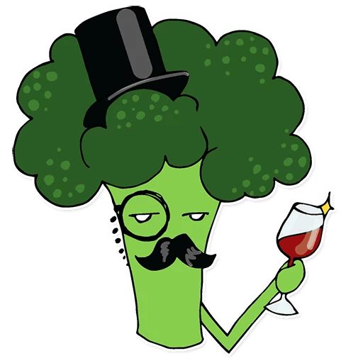 Брокколи Альберт sticker 6