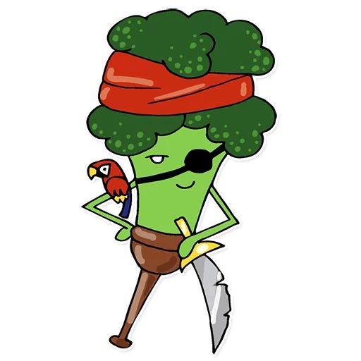 Брокколи Альберт sticker 10
