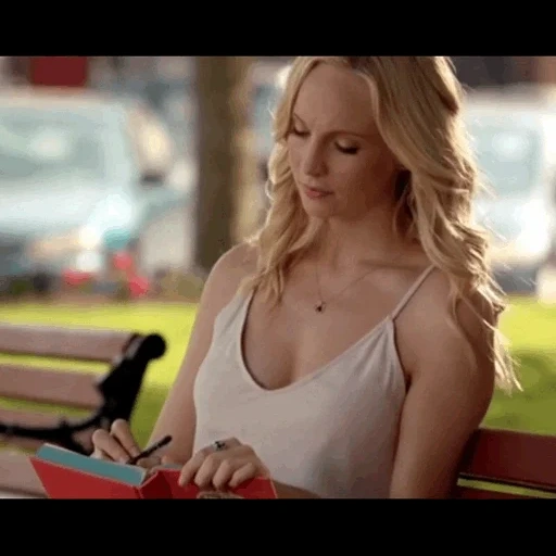 CarolineForbes @Candice_ReneAccola sticker 16