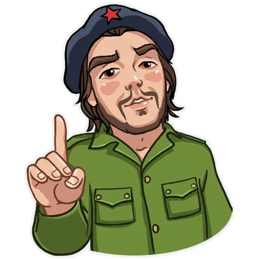 Comrade Che sticker 17