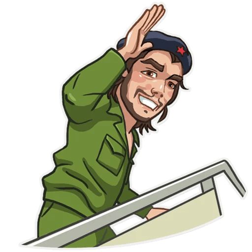 Comrade Che sticker 9