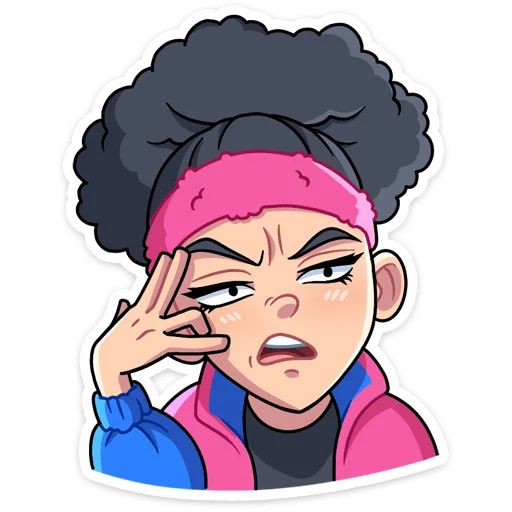 Синди Анна Атари Telegram sticker pack