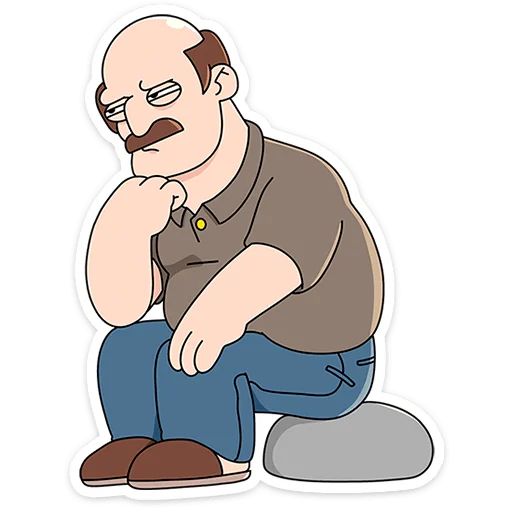 Базовый Батя Антон Андреев Telegram sticker pack