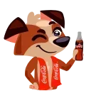 Футбол с Coca-Cola Telegram sticker pack