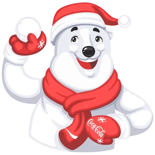 Coca-Cola New Year Telegram sticker pack