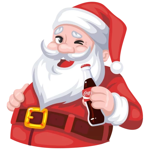 Coca-Cola New Year sticker 20