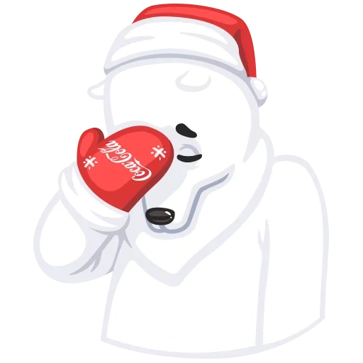 Coca-Cola New Year sticker 6