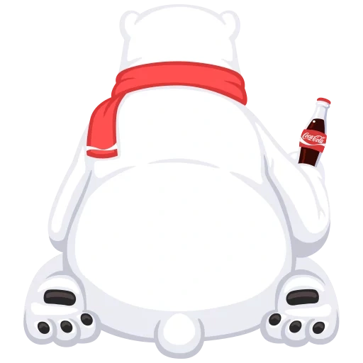 Coca-Cola New Year sticker 7