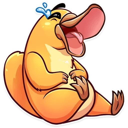 Cooper the Platypus Telegram sticker pack