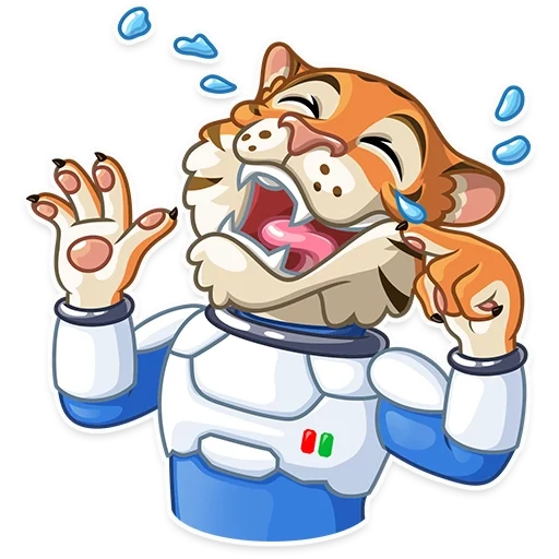 Cosmic Tiger Telegram sticker pack