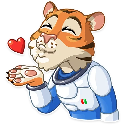 Cosmic Tiger sticker 2