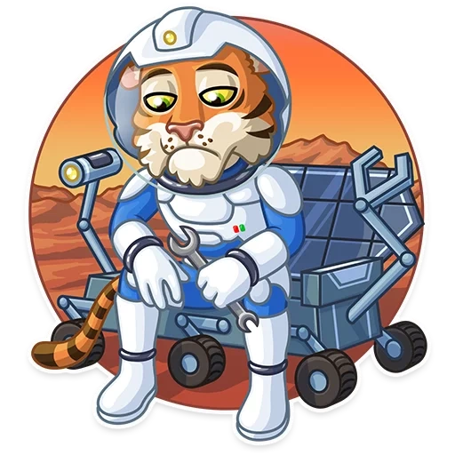 Cosmic Tiger sticker 12