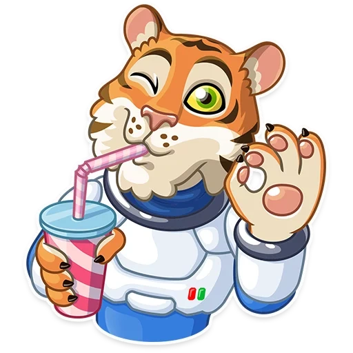Cosmic Tiger sticker 23
