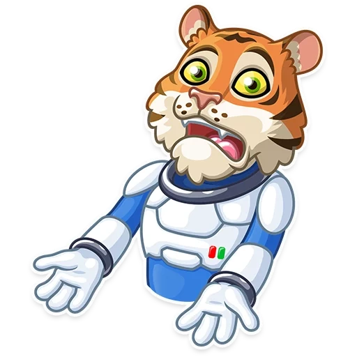 Cosmic Tiger sticker 24