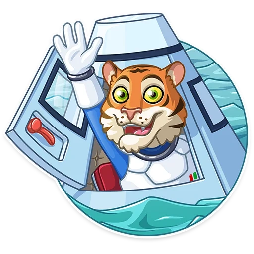 Cosmic Tiger sticker 5