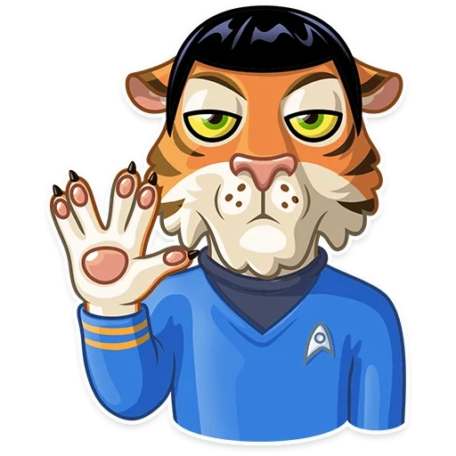 Cosmic Tiger sticker 6